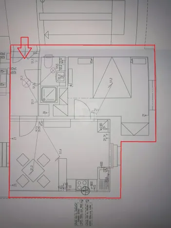 Pronájem bytu 2+kk, Praha - Holešovice, Dobrovského, 37 m2