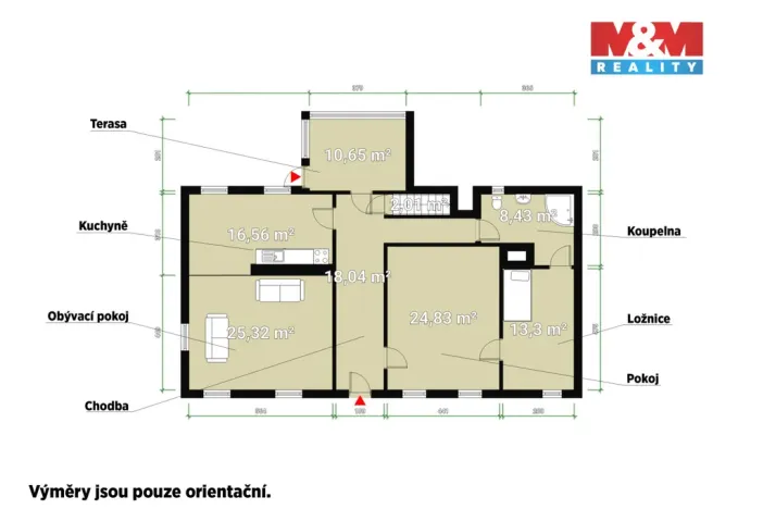 Prodej rodinného domu, Město Touškov, Malesická, 119 m2