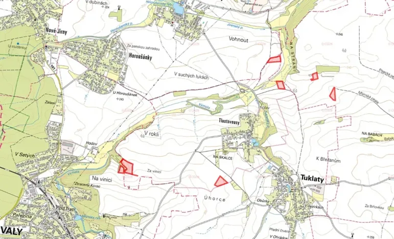 Prodej pole, Tuklaty, 43275 m2