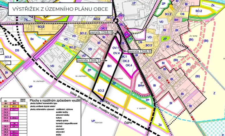 Prodej podílu pozemku pro bydlení, Litovel, 12350 m2