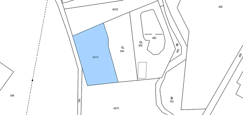 Prodej pozemku, Osoblaha, 1268 m2