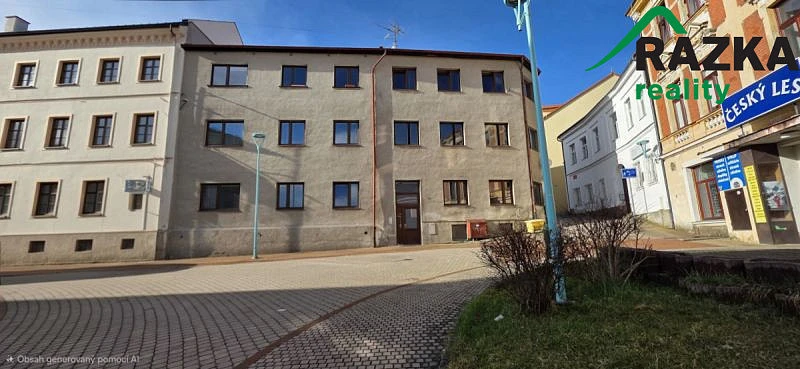 Pronájem bytu 1+kk, Tachov, Boženy Němcové, 27 m2