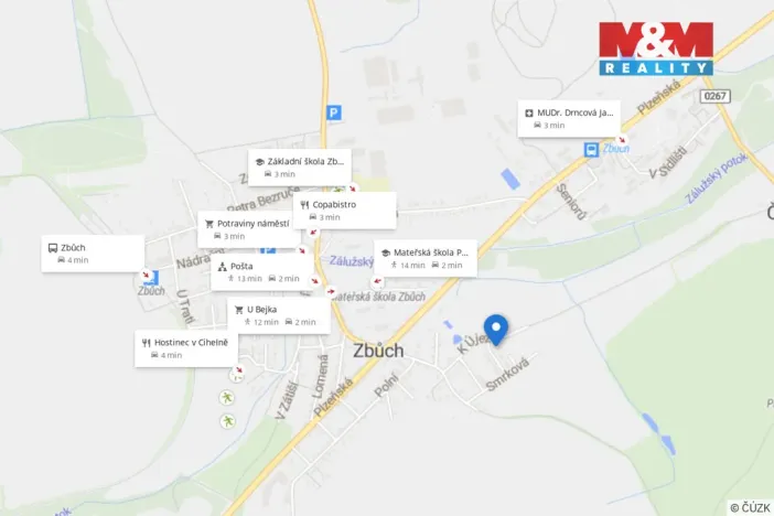 Prodej bytu 2+kk, Zbůch, K Újezdu, 47 m2
