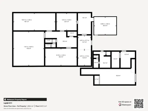 Prodej výrobních prostor, Liptál, 1097 m2