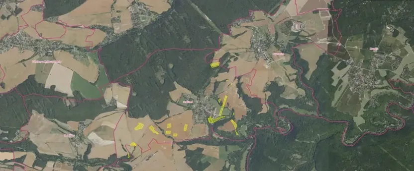 Prodej pole, Bratřínov, 7840 m2
