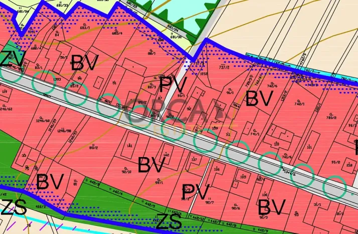 Prodej pozemku pro bydlení, Veliny, 663 m2