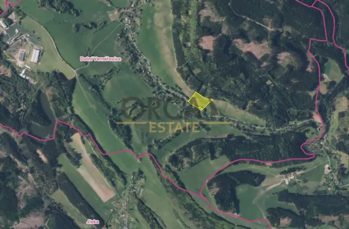 Prodej louky, Jívka, 15039 m2