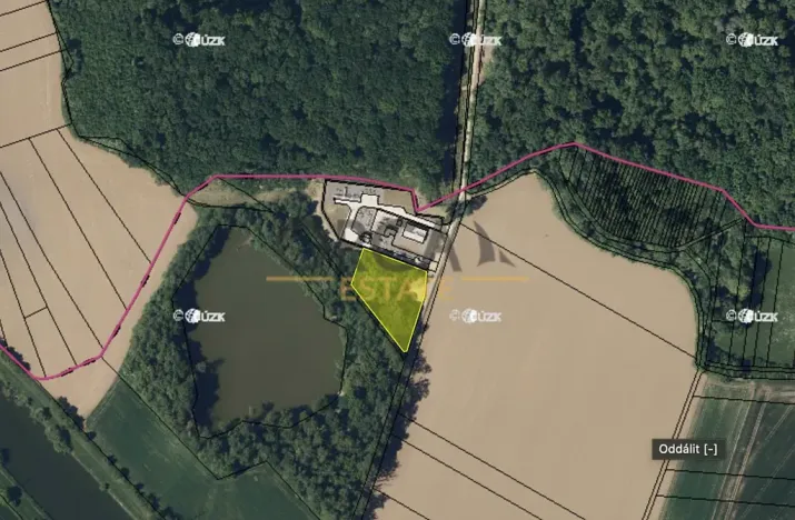 Prodej louky, Bezměrov, 3812 m2