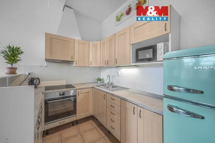 Prodej bytu 3+kk, Milovice - Mladá, Slepá, 67 m2