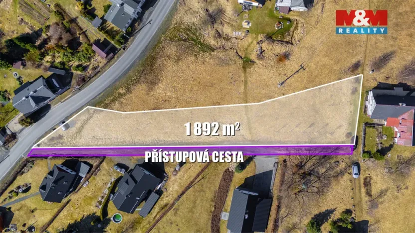Prodej pozemku pro bydlení, Lučany nad Nisou, 1892 m2