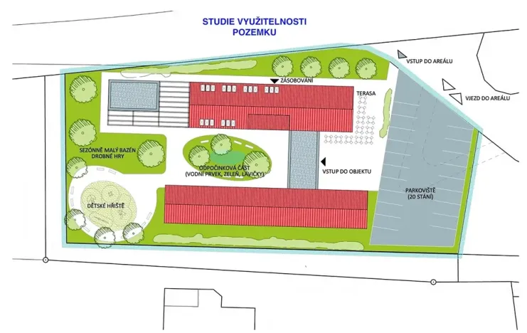 Prodej pozemku pro bydlení, Tehovec, U Mototechny, 2864 m2
