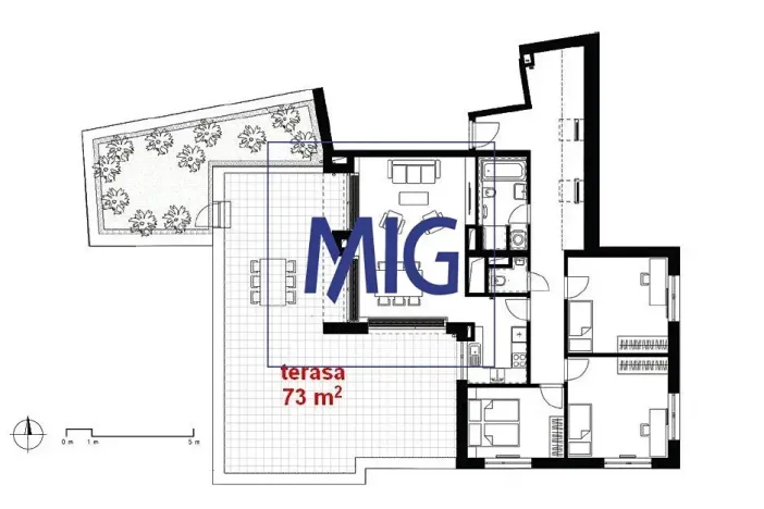Prodej bytu 4+kk, Brno, Fryčajova, 108 m2
