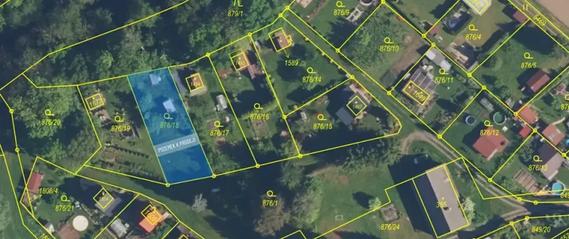 Prodej pozemku, Vamberk, 466 m2