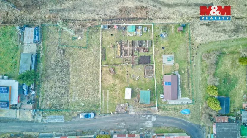 Prodej zahrady, Doubrava, 668 m2