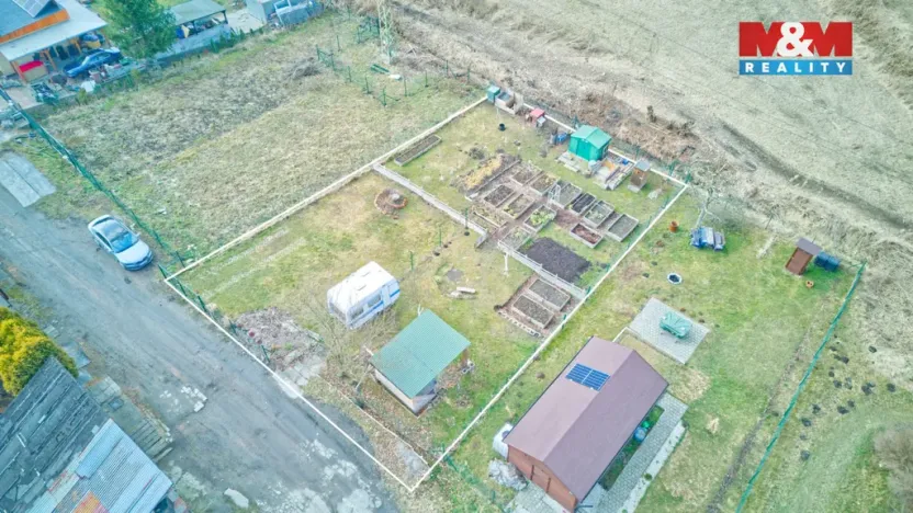 Prodej zahrady, Doubrava, 668 m2