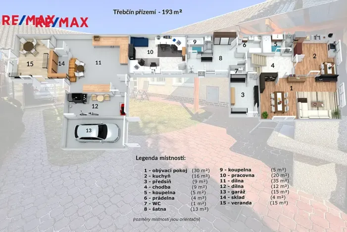 Prodej rodinného domu, Lutín, 320 m2