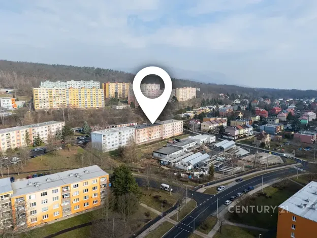 Pronájem bytu 2+kk, Jirkov, Pod Přivaděčem, 35 m2