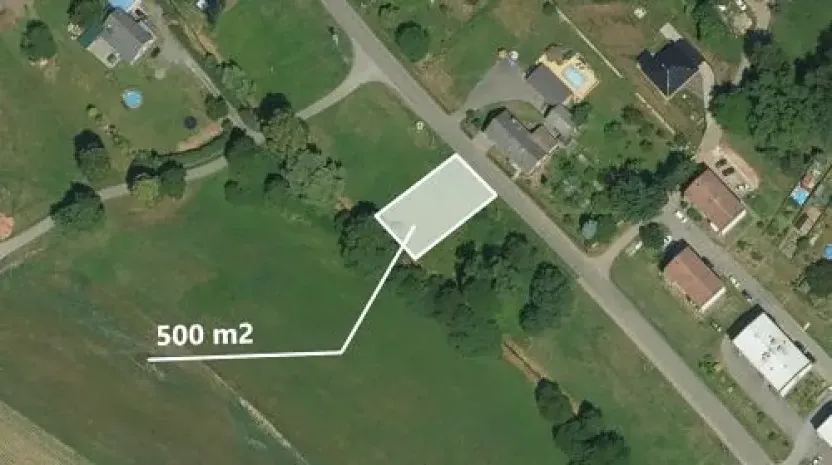 Prodej pozemku pro bydlení, Ostrov, 500 m2