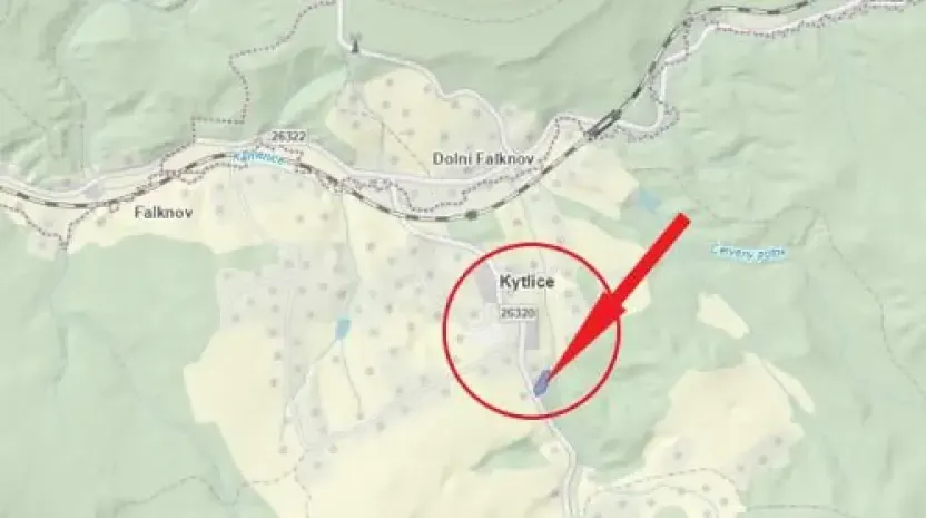 Prodej podílu zahrady, Kytlice, 416 m2