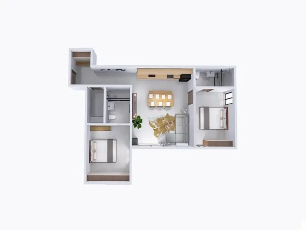 Prodej apartmánu, Králíky, 17. listopadu, 68 m2