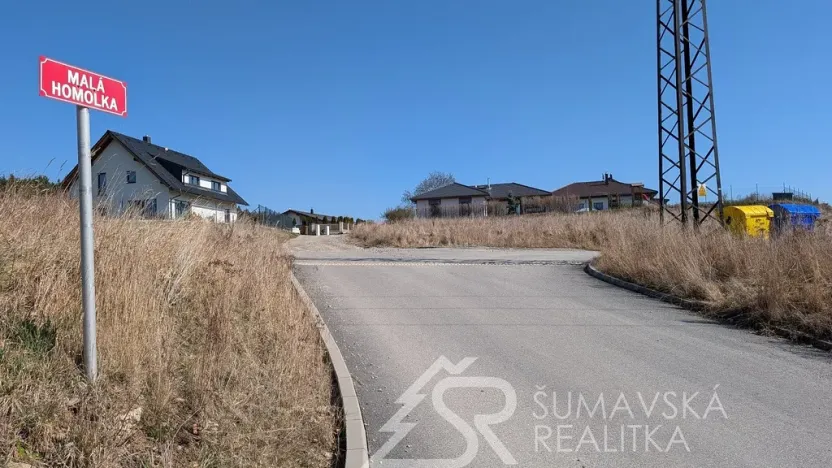 Prodej pozemku, Vimperk - Vimperk III, Malá Homolka, 1287 m2