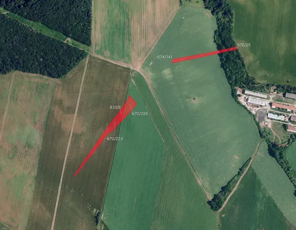 Prodej pole, Mokrá-Horákov, 6963 m2