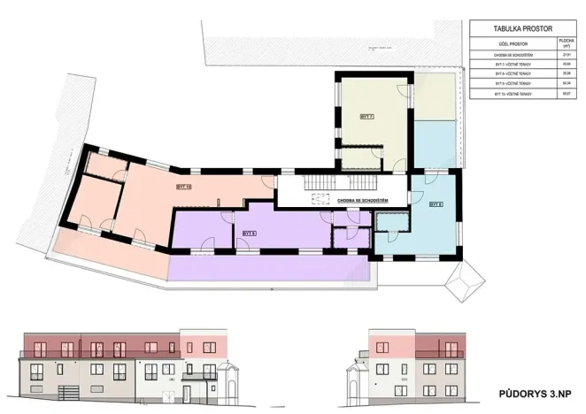 Prodej bytu 1+kk, Ivančice, Kounická, 30 m2