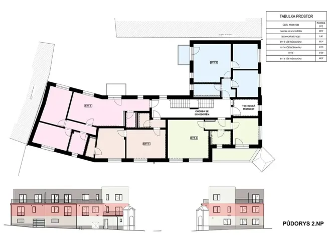 Prodej bytu 3+kk, Ivančice, 66 m2