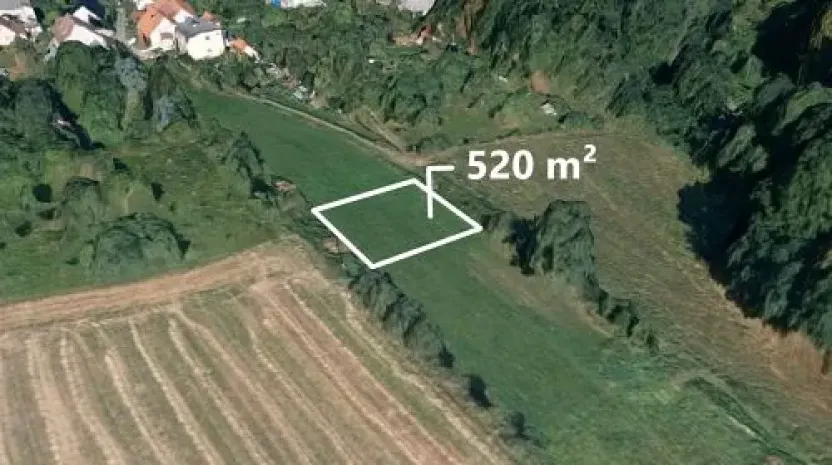 Prodej zahrady, Hodslavice, 520 m2