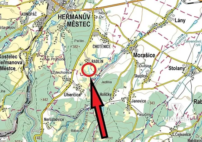 Prodej podílu pole, Heřmanův Městec, 1132 m2