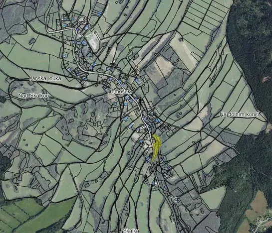 Prodej pozemku pro bydlení, Oskava, 2976 m2