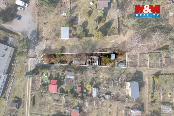 Prodej zahrady, Plzeň - Lobzy, 260 m2