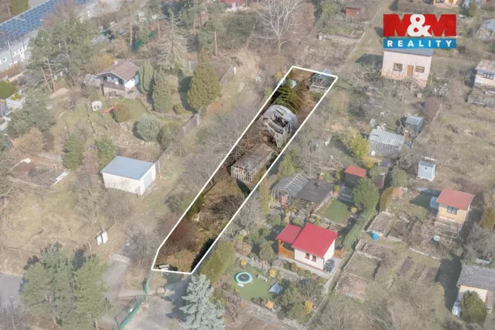 Prodej zahrady, Plzeň - Lobzy, 260 m2