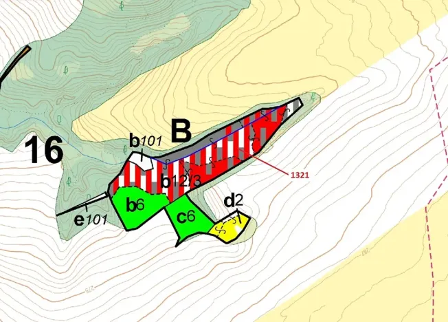 Dražba lesa, Višňová, 21506 m2