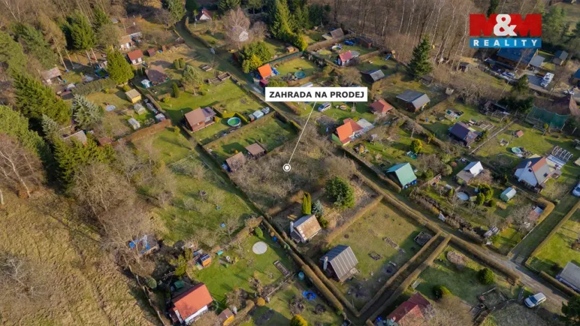 Prodej zahrady, Česká Kamenice, 435 m2