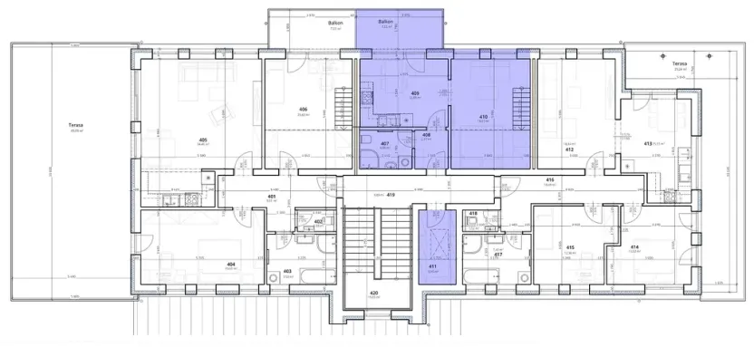 Prodej bytu 2+kk, Zubří, Hlavní, 52 m2