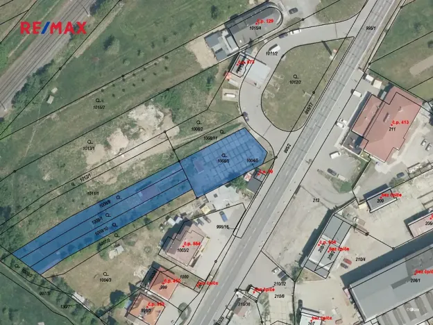 Prodej komerčního pozemku, Babice, 1844 m2