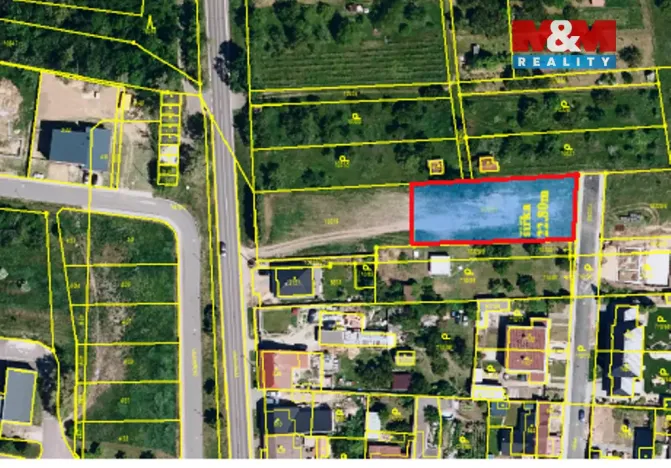 Prodej pozemku pro bydlení, Hrušovany nad Jevišovkou, Příční, 1187 m2