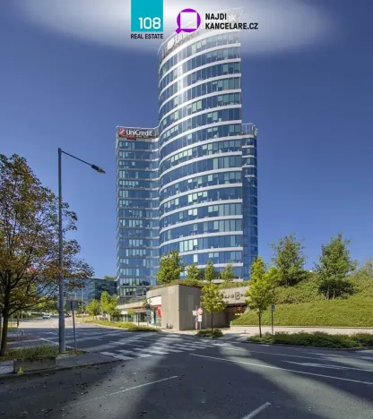 Pronájem kanceláře, Praha - Michle, Želetavská, 977 m2