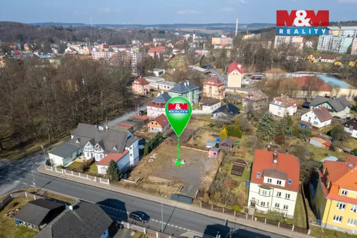 Prodej pozemku pro bydlení, Aš, Šaldova, 912 m2