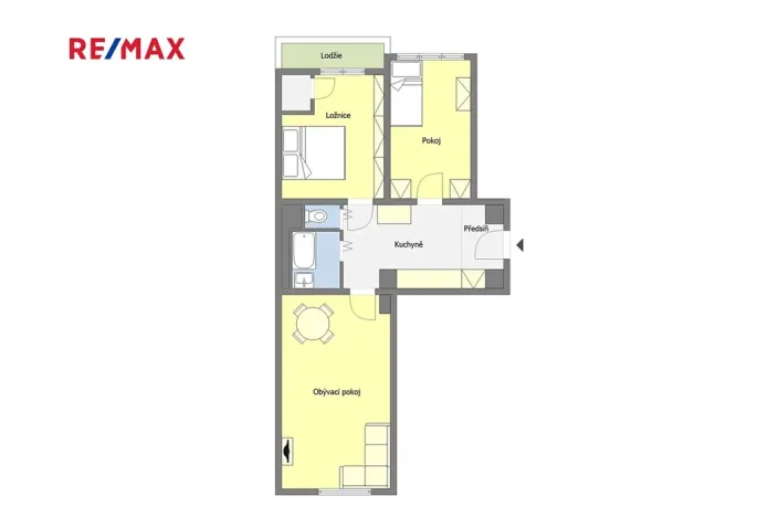 Prodej bytu 3+1, Praha - Žižkov, Buchovcova, 61 m2