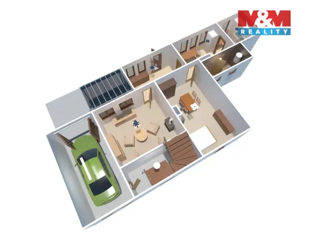 Prodej chalupy, Žatec - Milčeves, 68 m2