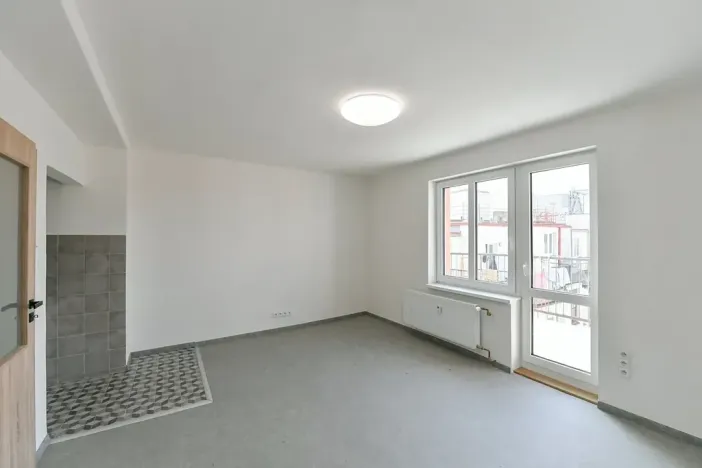 Pronájem bytu 1+kk, Praha - Vinohrady, náměstí Jiřího z Lobkovic, 29 m2