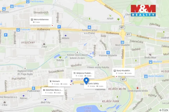 Prodej bytu 2+kk, Praha - Hloubětín, Poděbradská, 59 m2