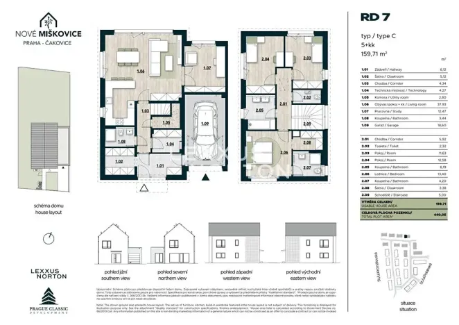 Prodej rodinného domu, Praha - Miškovice, Polabská, 160 m2