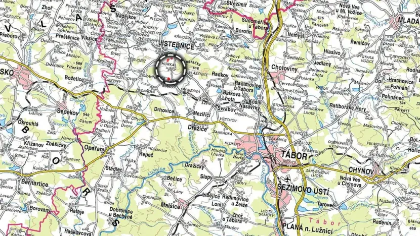 Prodej pole, Jistebnice, 5420 m2