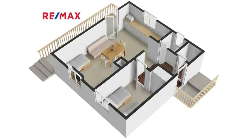 Prodej chaty, Černošín, 46 m2