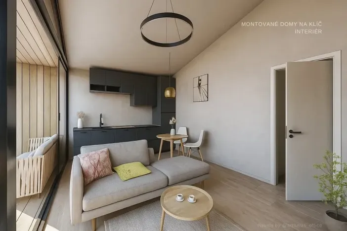 Prodej domu na klíč, Hrušová, 64 m2