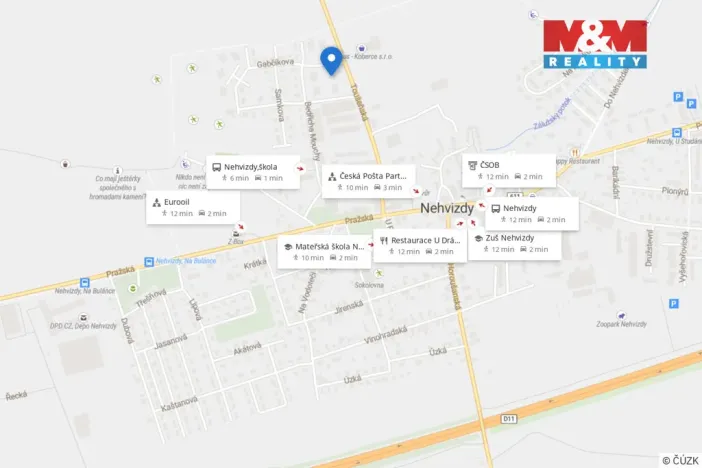 Prodej bytu 2+1, Nehvizdy, Gabčíkova, 50 m2