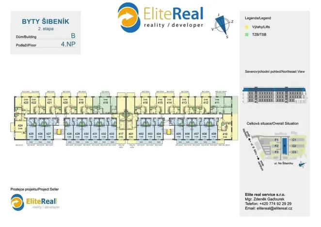 Prodej bytu 2+kk, Olomouc, Třída Jiřího Pelikána, 72 m2